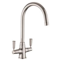 Rangemaster Aquaclassic 2 Kitchen Mixer Tap - Brushed Finish