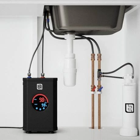 The Tap Factory Milla Brushed Brass 4 in 1 Instant Hot Water Tap 5 The Tap Factory Milla Brushed Brass 4 in 1 Instant Hot Water Tap - Image 5