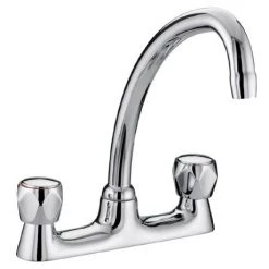 Bristan - Club Budget Deck Kitchen Sink Mixer - VAC-BDSM-C-MT