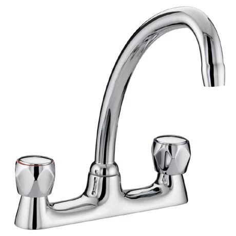 Bristan - Club Budget Deck Kitchen Sink Mixer - VAC-BDSM-C-MT 1 Bristan - Club Budget Deck Kitchen Sink Mixer - VAC-BDSM-C-MT