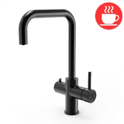 Bower 3-in-1 Instant Boiling Water Tap - Matt Black with Boiler & Filter