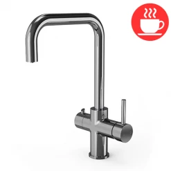 Bower 3-in-1 Instant Boiling Water Tap - Chrome with Boiler & Filter