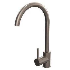 Venice Modern Kitchen Mixer Tap with Swivel Spout - Gunmetal Grey
